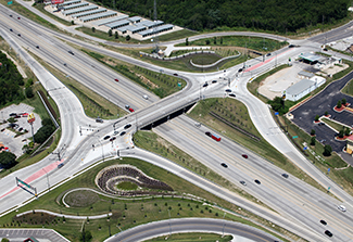 Woods Chapel interchange