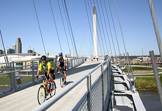 Omaha Pedestrian bridge